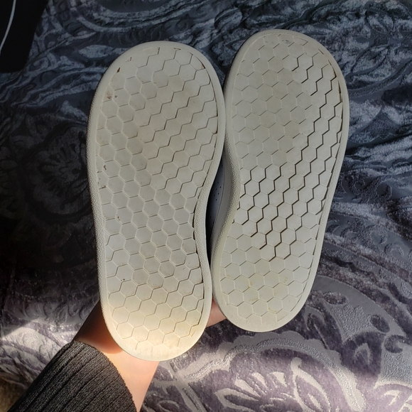 adidas Advantage Toddler Sneaker Size 7.5 - Picture 3 of 7